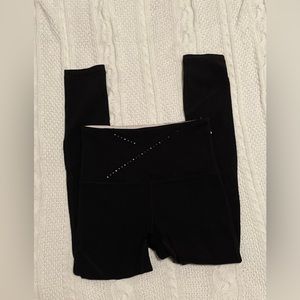 Athleta it’s a wrap Black 7/8 Leggings